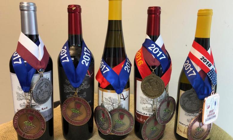 Sassafras Springs Vineyard & Winery award-winning wines