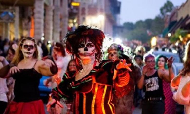 Annual Zombie Crawl in Eureka Springs