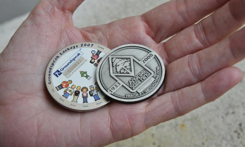 You can find all kinds of "hidden treasures" while geocaching