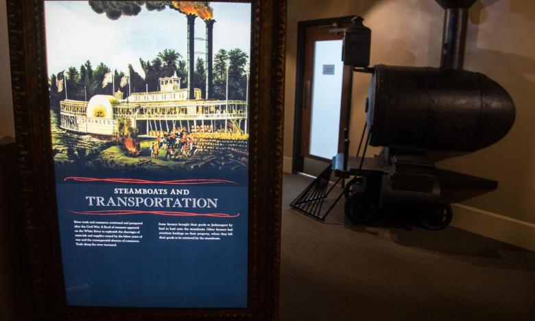 new exhibits focus on the history of the town of Jacksonport