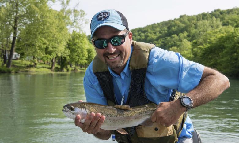 Trout fishing on the Spring River