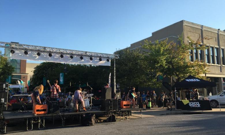 Music is big in Fayetteville