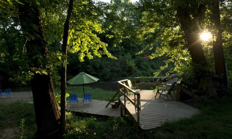enjoy the beauty of the Eleven Point River