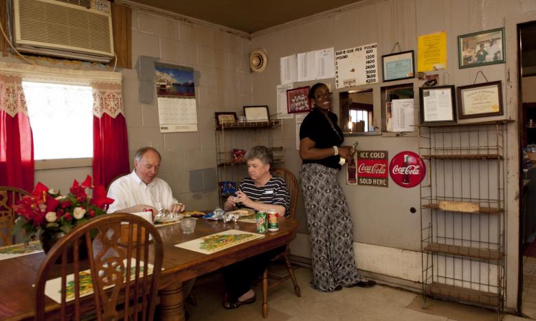 Jones Bar-B-Q Diner has been in the current building since 1964