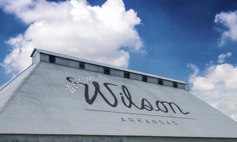 Wilson is located along Arkansas's section of the Great River Road National Scenic Byway