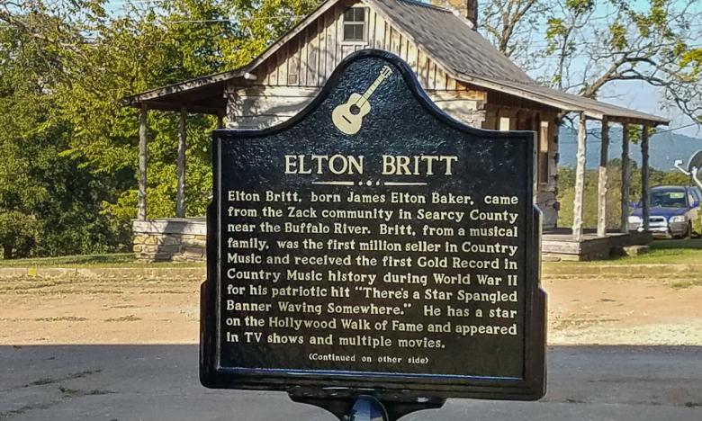 Elton Britt marker