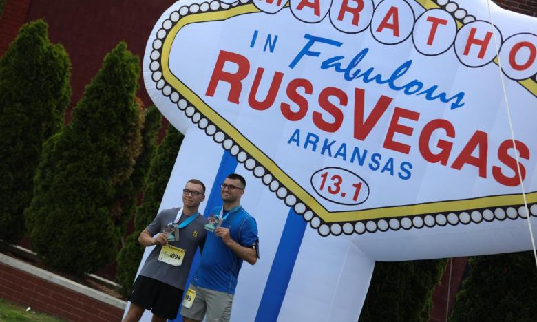 RussVegas Sign Photo Op