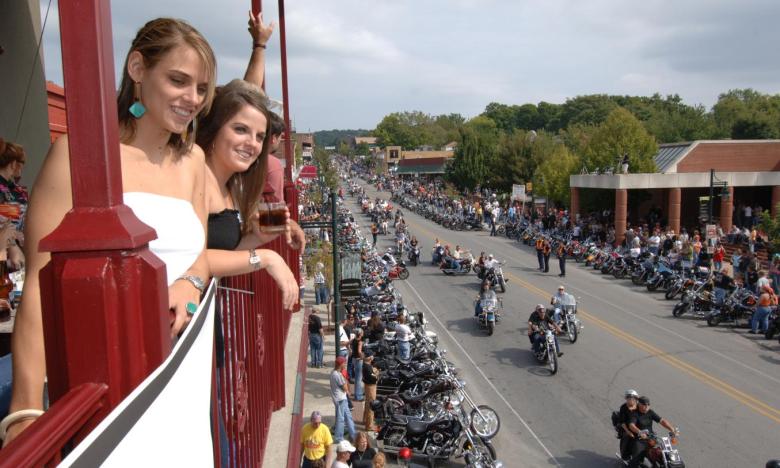 Bikes, Blues & BBQ in Fayetteville