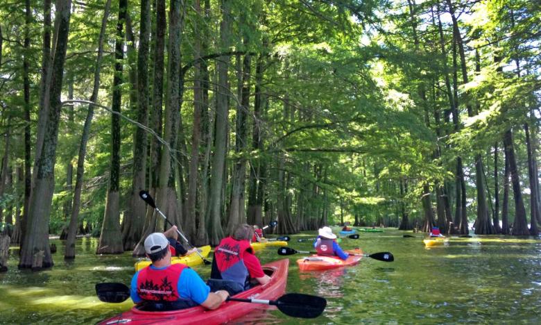 Delta Heritage Trail State Park's Peddle and Paddle Tour