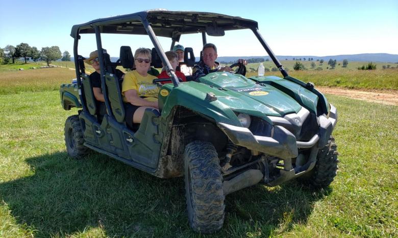 Guided scenic tour