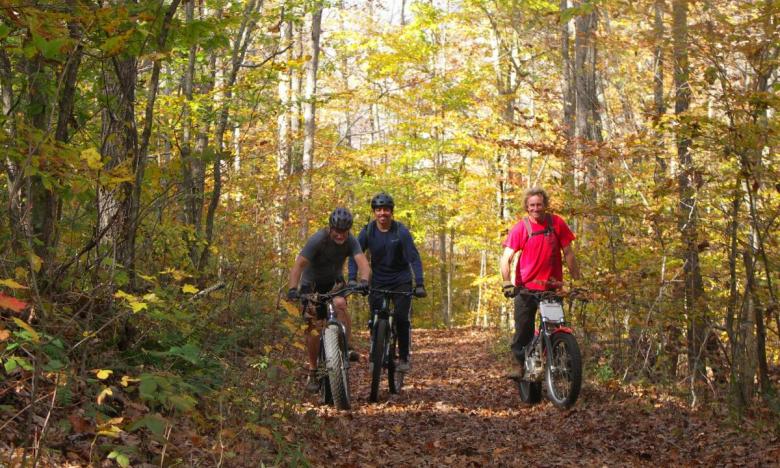 Trails for biking and hiking