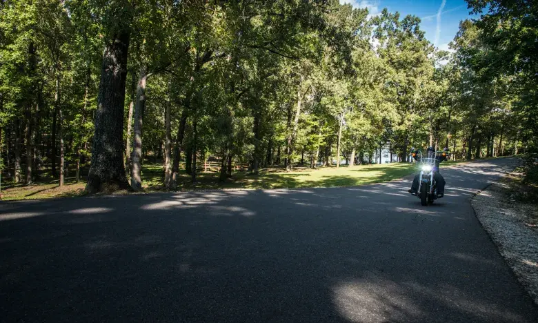 The winding roads of the Ozarks are meant for two wheels.