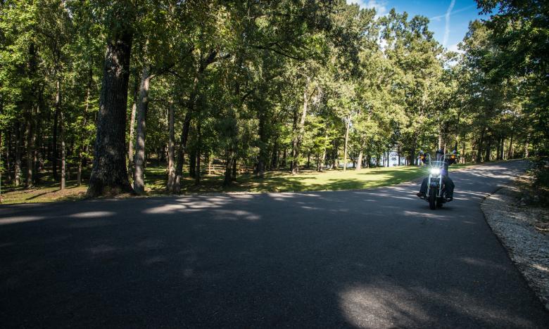 The winding roads of the Ozarks are meant for two wheels.