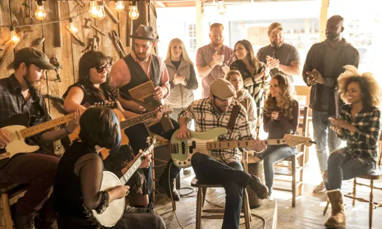 The Ozark Folk Center State Park in Mountain View features some of the best entertainment.