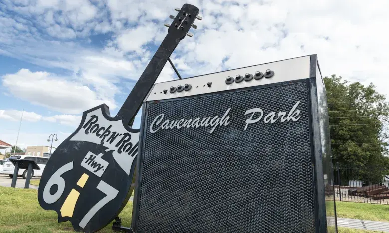 Cavenaugh Park celebrates the Rock n’ Roll Highway 67.