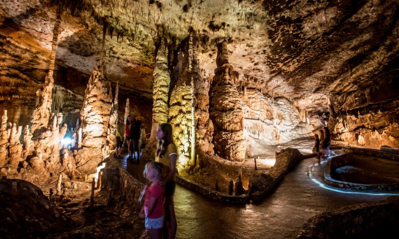 Blanchard Springs is just one of the caverns in the area.