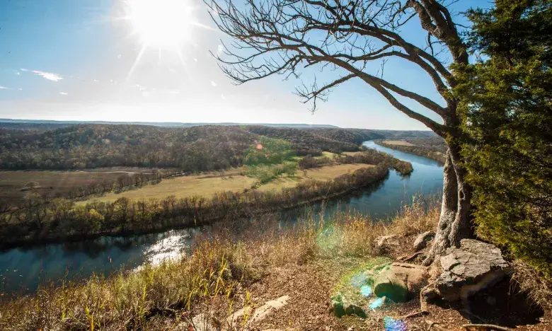 Picturesque vistas can be found at Painter’s Bluff.