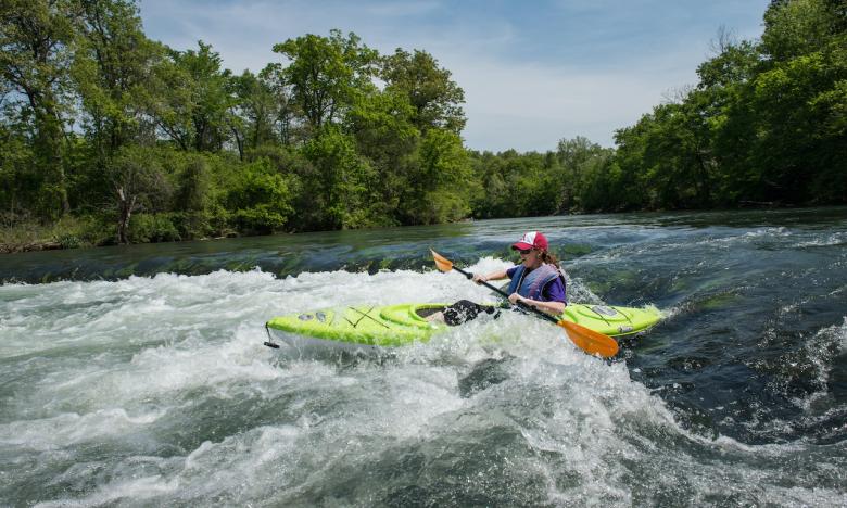 Go for an exhilarating ride down the Spring River.