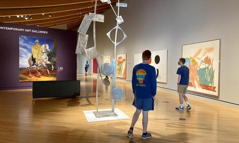 Contemporary art gallery
