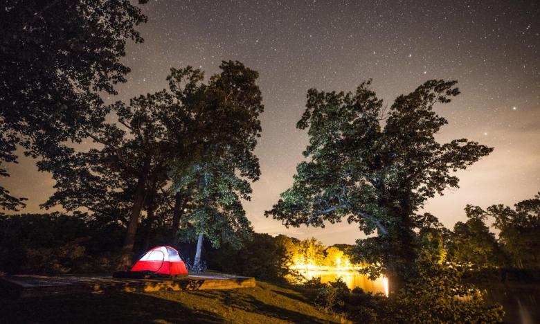 Enjoy a night under the stars