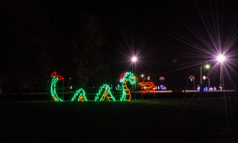 Walnut Ridge lights up for Christmas in the Ridge at Stewart Park