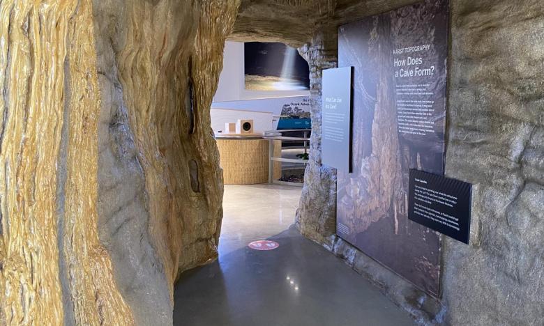 The "cave"