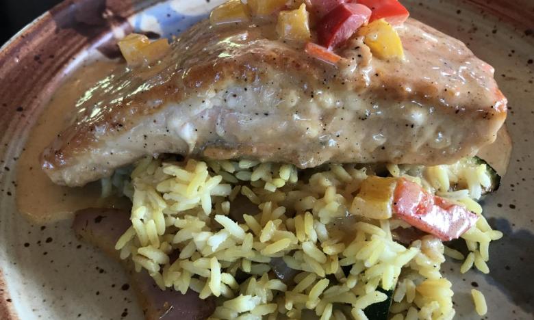 A dinner special at Low Gap Cafe