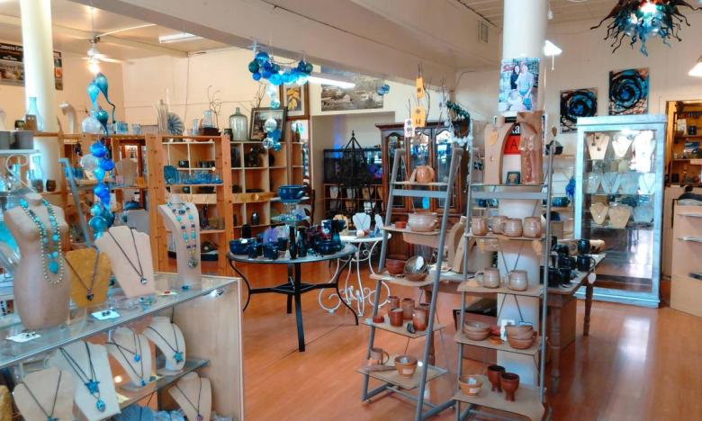 Black River Bead and Pottery in downtown Pocahontas.