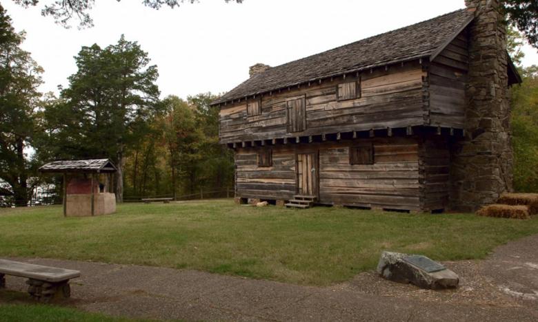 Blockhouse at the Cadron Settlement Park