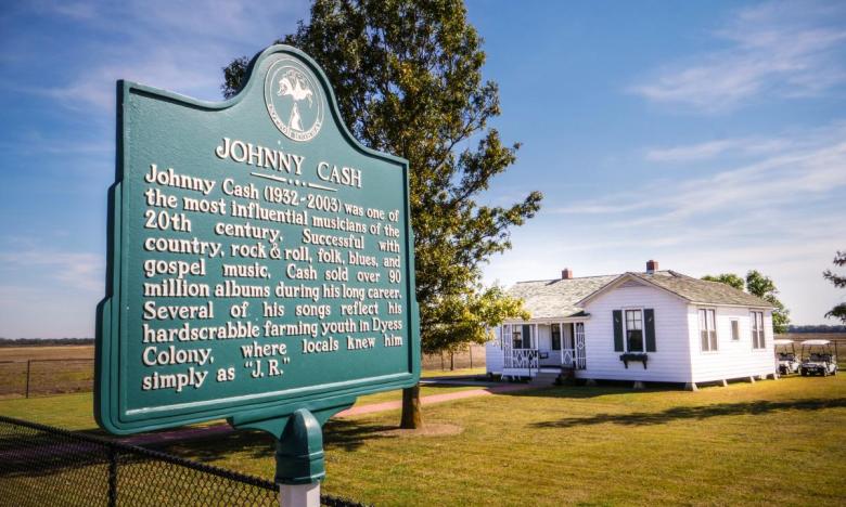 Johnny Cash Boyhood Home in Dyess