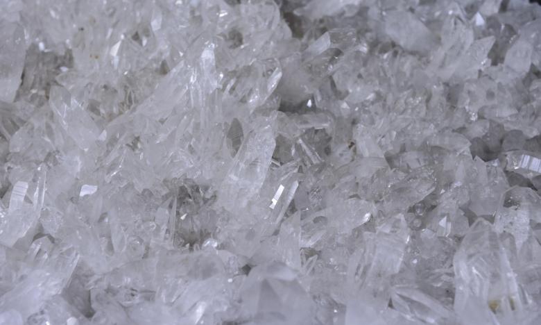 Close up of Quartz Crystal