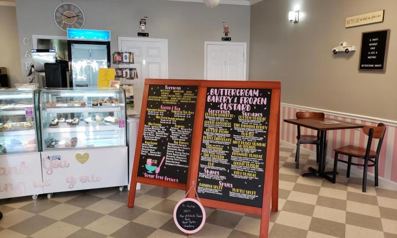 Treat yourself to a sweet treat at Buttercream Bakery and Frozen Custard
