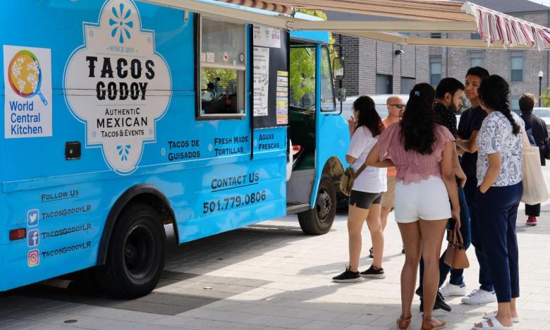 Food trucks are part of the Setting the Table initiative.