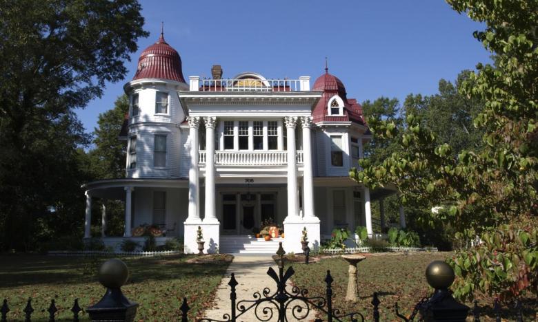 The beautiful Allen House has a "scary" past.