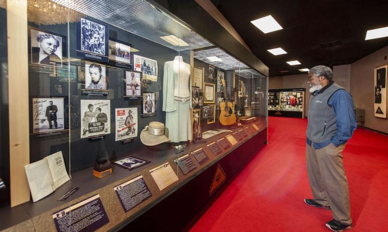 Peruse memorabilia from native Arkansans at the Arkansas Entertainers Hall of Fame.