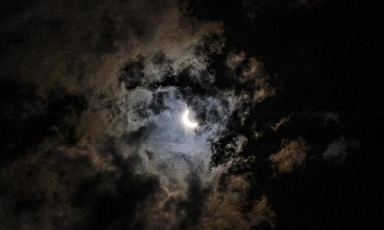 The entire Lower Delta will experience nearly three hours of a partial solar eclipse.