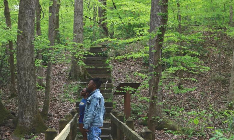 Explore a diverse landscape on the Bear Creek Nature Trail and other public nature trails throughout the Delta. Photo by Valiseca Loop-Dumas.