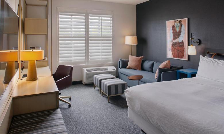 The Haywood incorporates pieces of home and community to every section of the hotel.