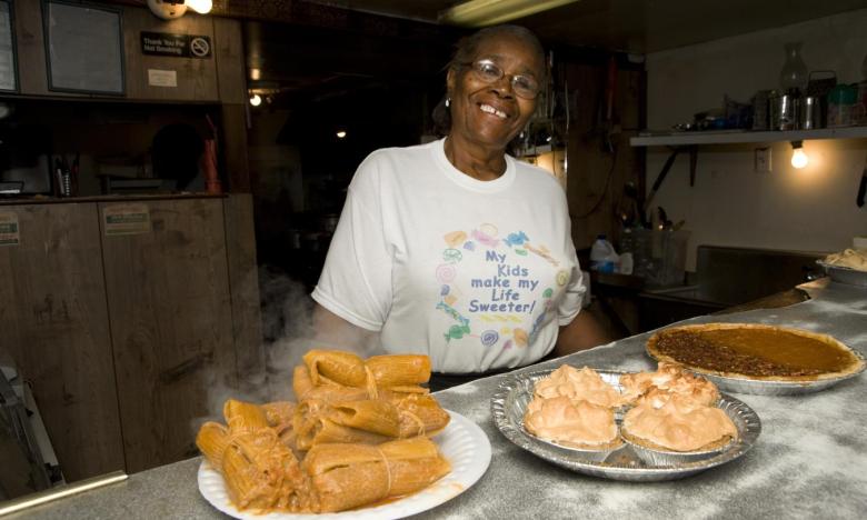 Rhoda Adams is as iconic as her tamales and pies!