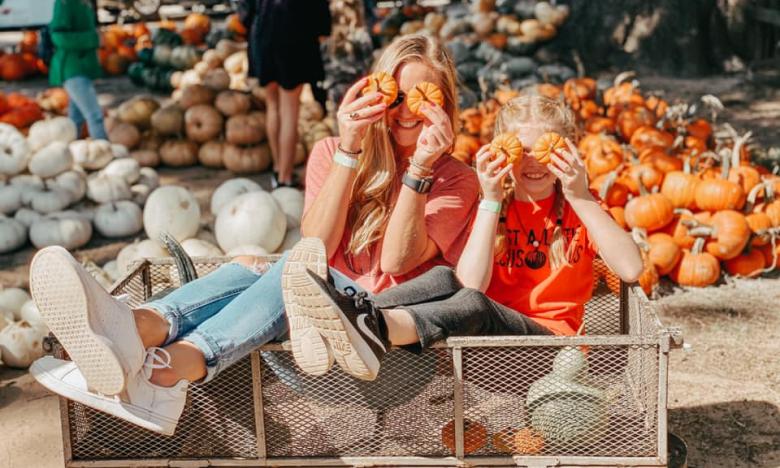 Peebles Farm near Augusta offers fun, and pumpkins, for everyone!