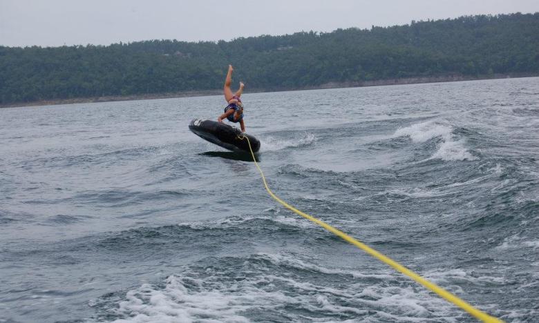 tubing and skiing make for a fun day.