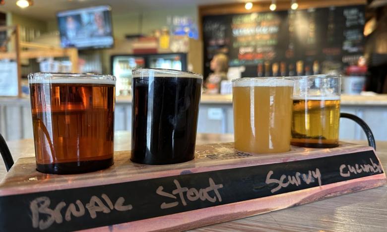 A flight of beer so you can try more than one and decide what you like.