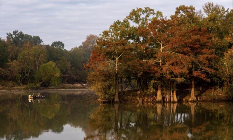 Visitors enjoy Moro Bay State Park by boat. 