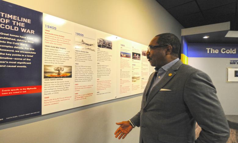 The National Cold War Center will expand on the base's role during the Cold War.