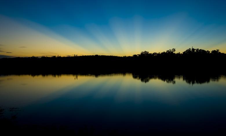Pick a spot on one of the many waterways in and around Pocahontas.