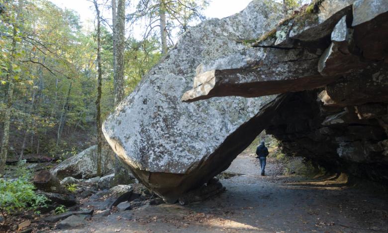 The Boy Scout Trail at Petit Jean State Park
