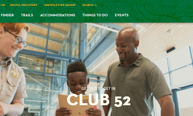 Check out Club 52 to get rewards for visiting state parks.