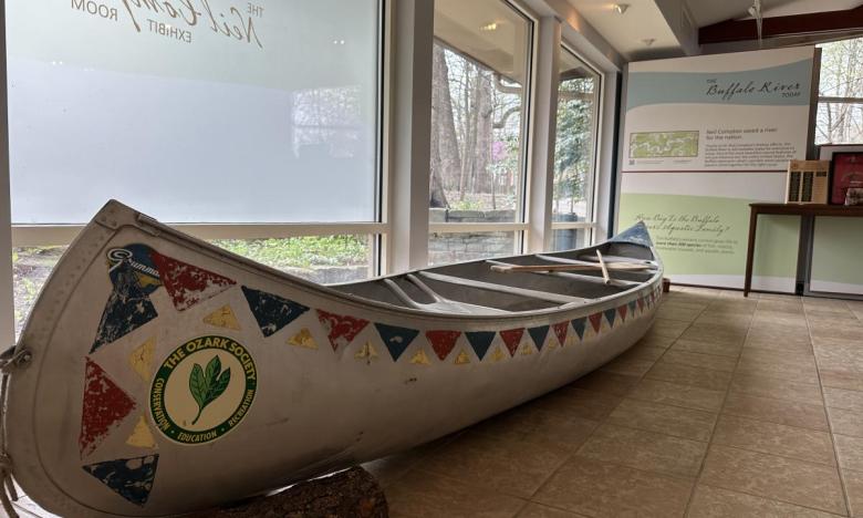 Dr. Neil Compton's canoe