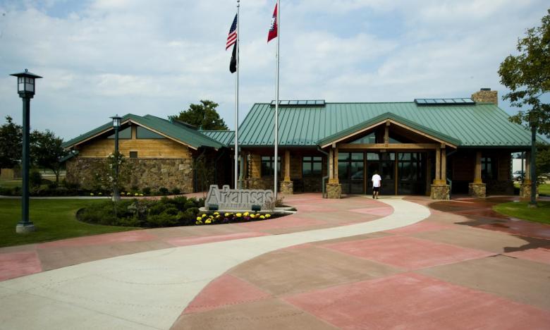 The Arkansas Welcome Center in Blytheville.