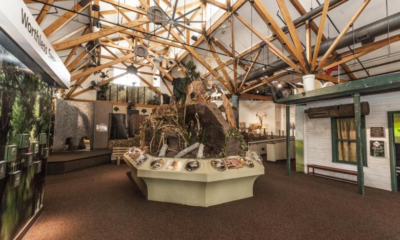 Learn more about the area's natural world at the Governor Mike Huckabee Delta Rivers Nature Center in Pine Bluff.